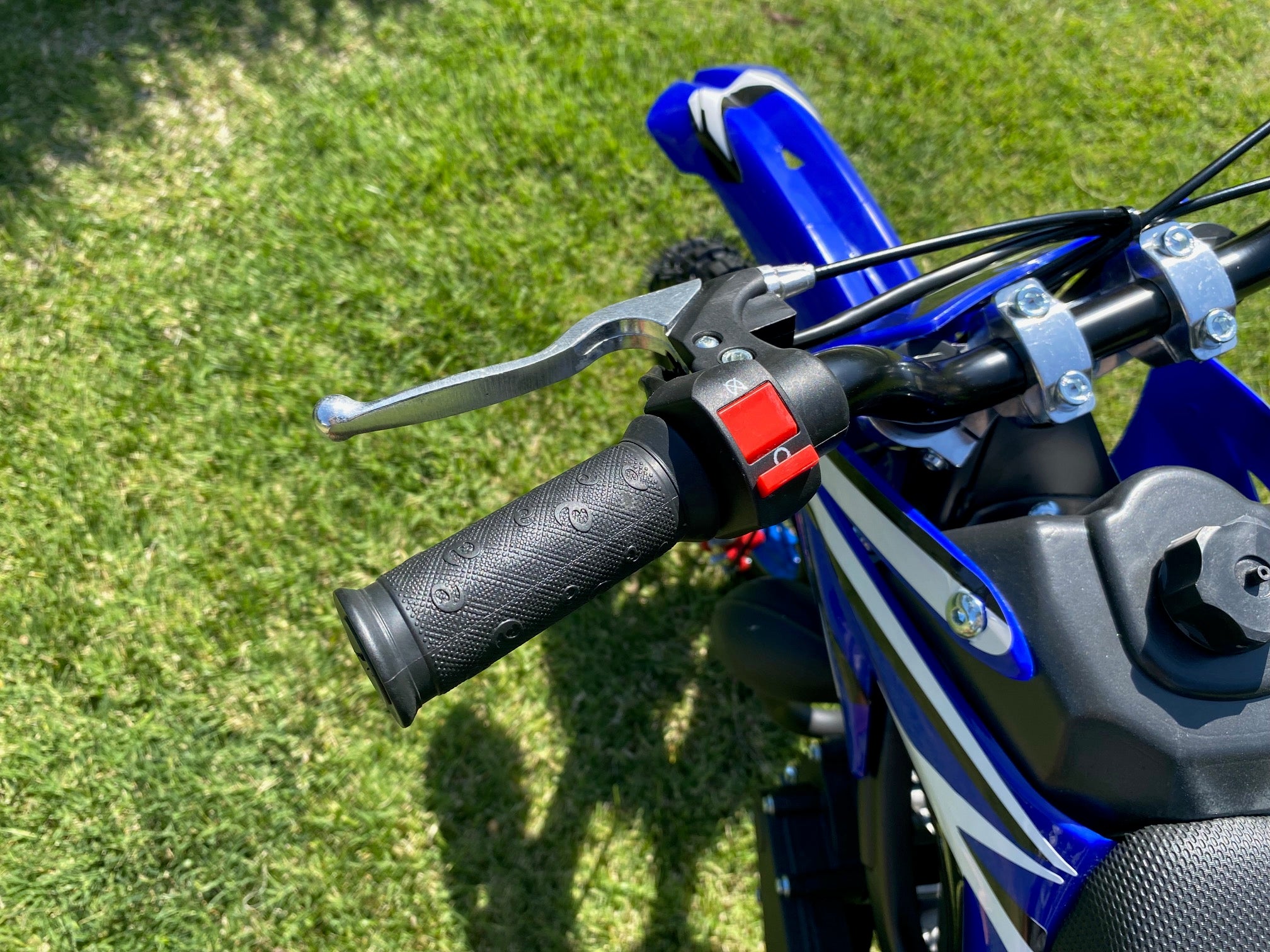 Moto Cross Azul Para Niños 5 a 11 Años - 49cc 2Tiempos