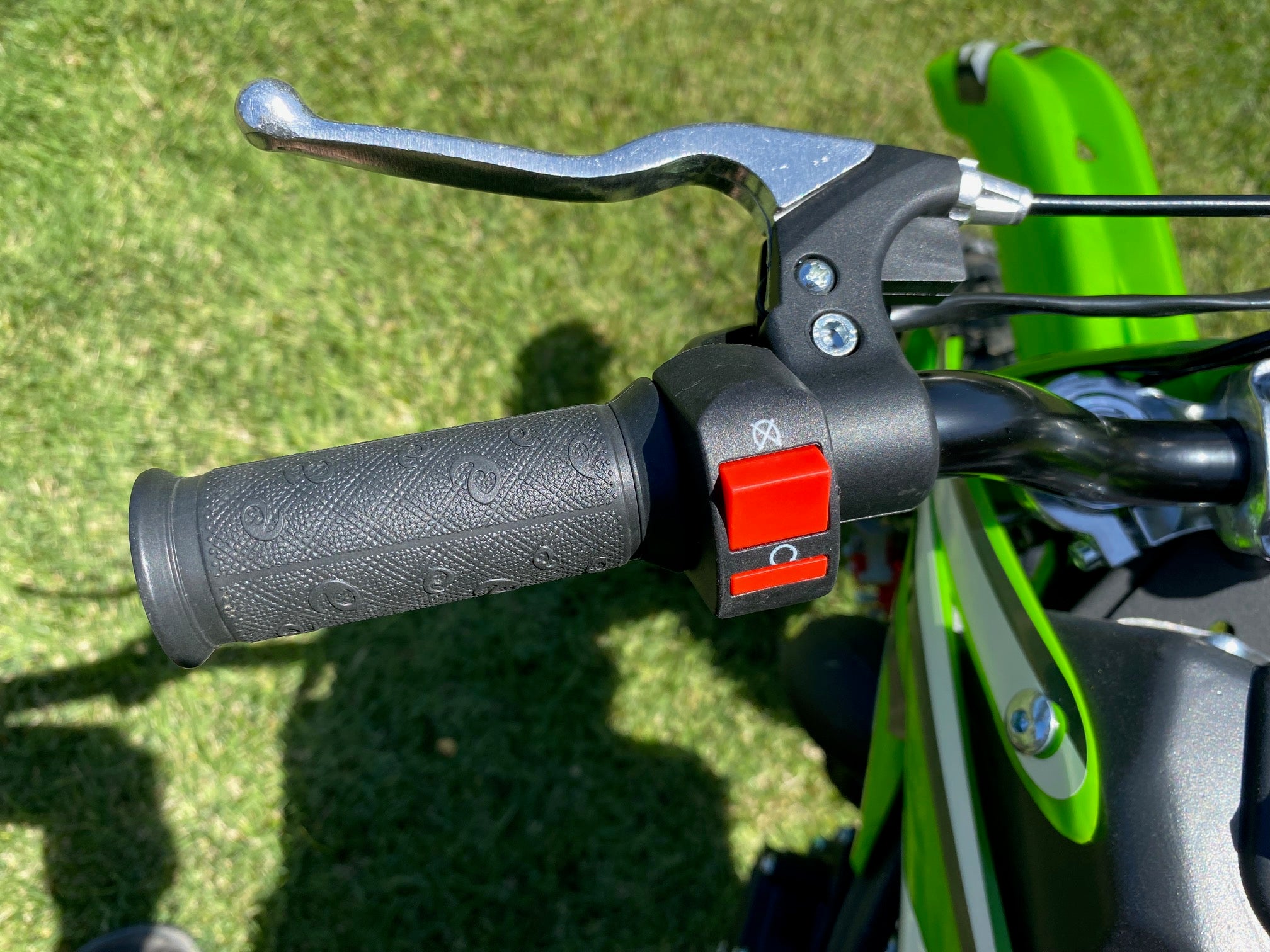 Moto Cross Verde Para Niños 5 a 11 Años - 49cc 2Tiempos