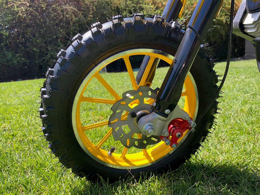 Moto Cross Amarilla Para Niños 5 a 11 Años - 49cc 2 Tiempos