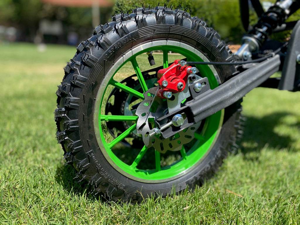 Moto Cross Verde Para Niños 5 a 11 Años - 49cc 2Tiempos