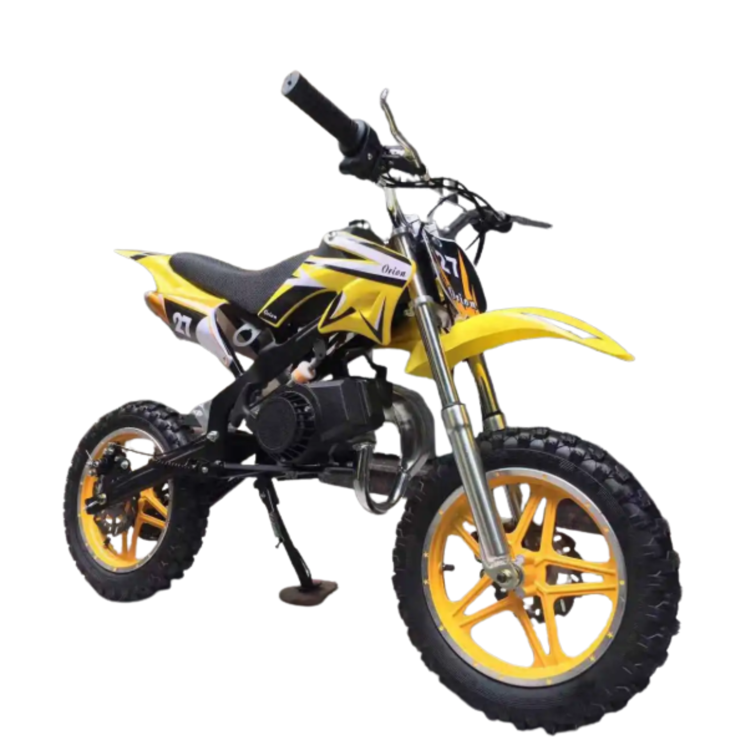 MotoCross Yellow Para Niños 5 a 11 Años - 49cc 2 Tiempos