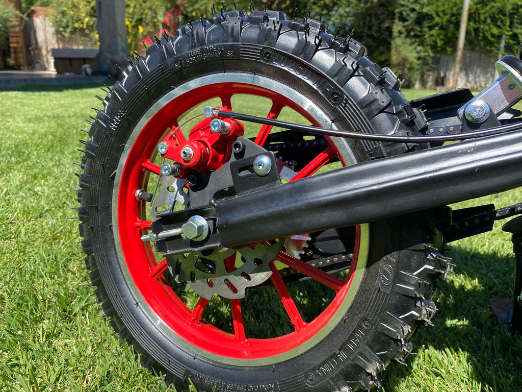 Moto Cross Roja Para Niños 5 a 11 Años - 49cc 2Tiempos