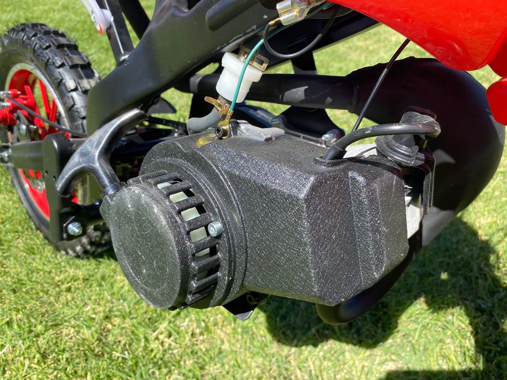 Moto Cross Roja Para Niños 5 a 11 Años - 49cc 2Tiempos